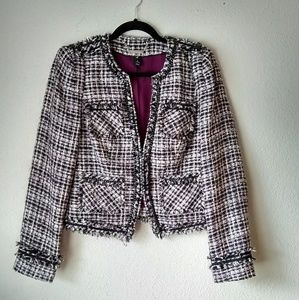 White House Black Market Tweed Jacket